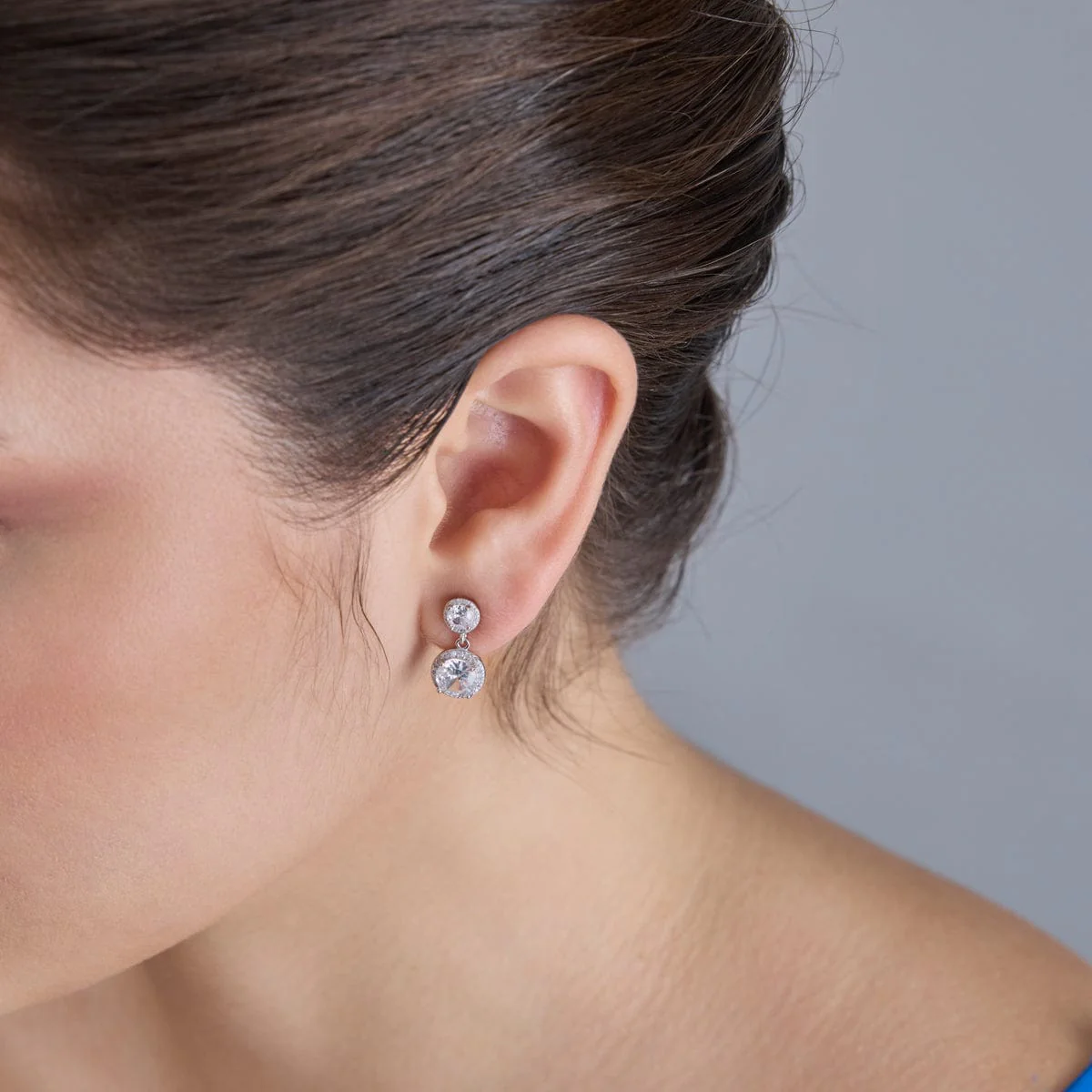 92.5 Silver Earring 183110 - Image 3