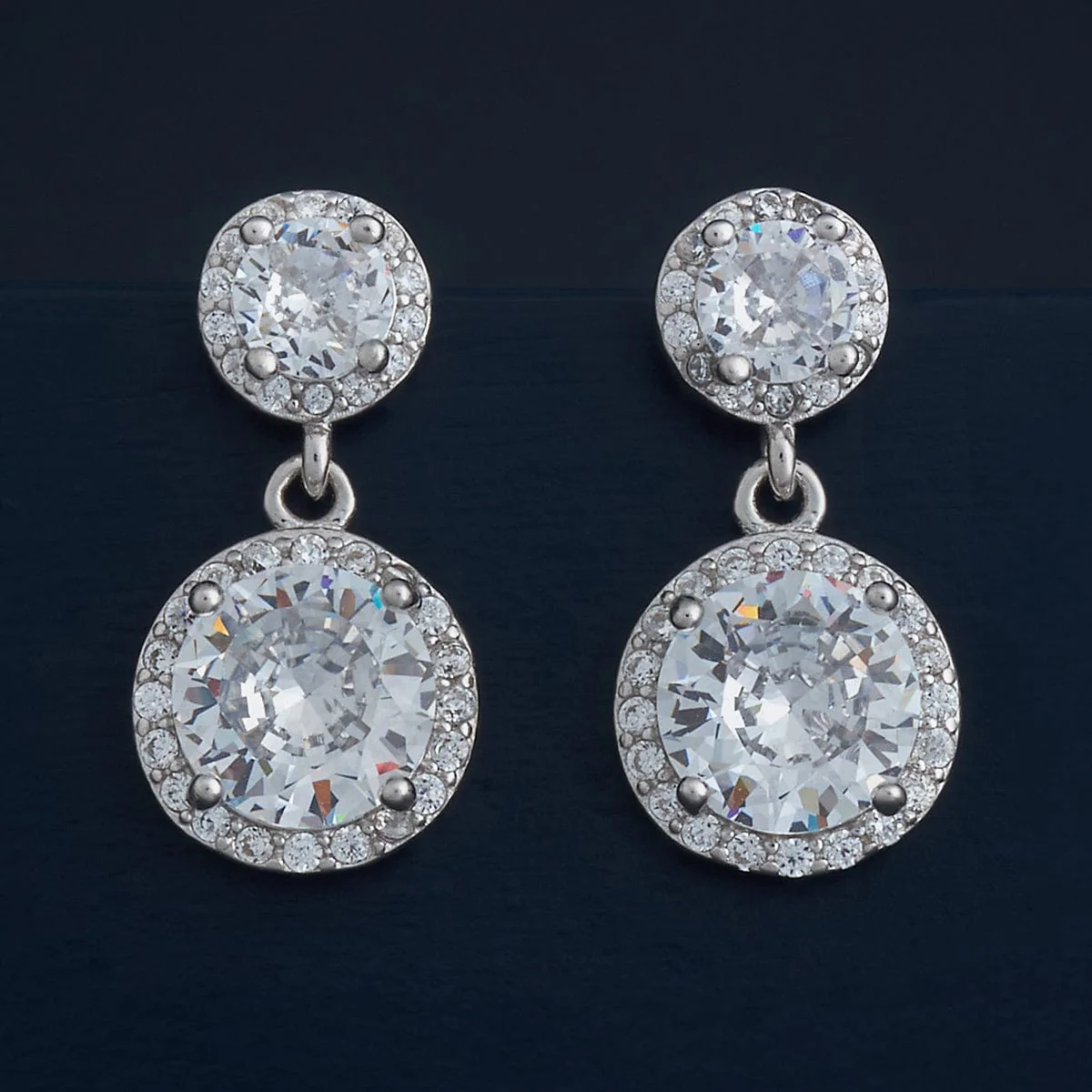 92.5 Silver Earring 183110 - Image 7