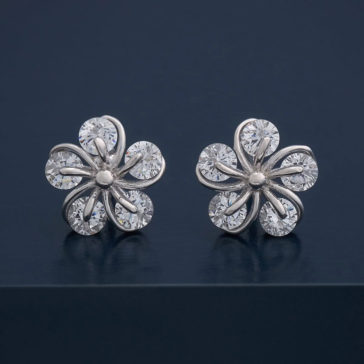 92.5 Silver Earring 183116 - Image 7