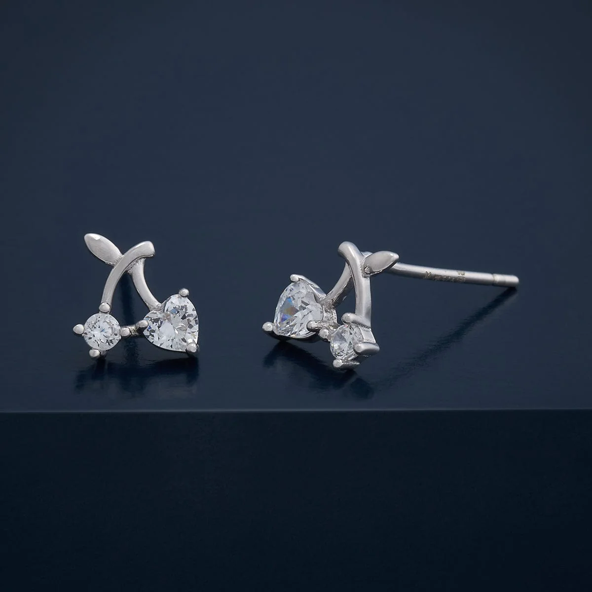 92.5 Silver Earring 183120 - Image 4