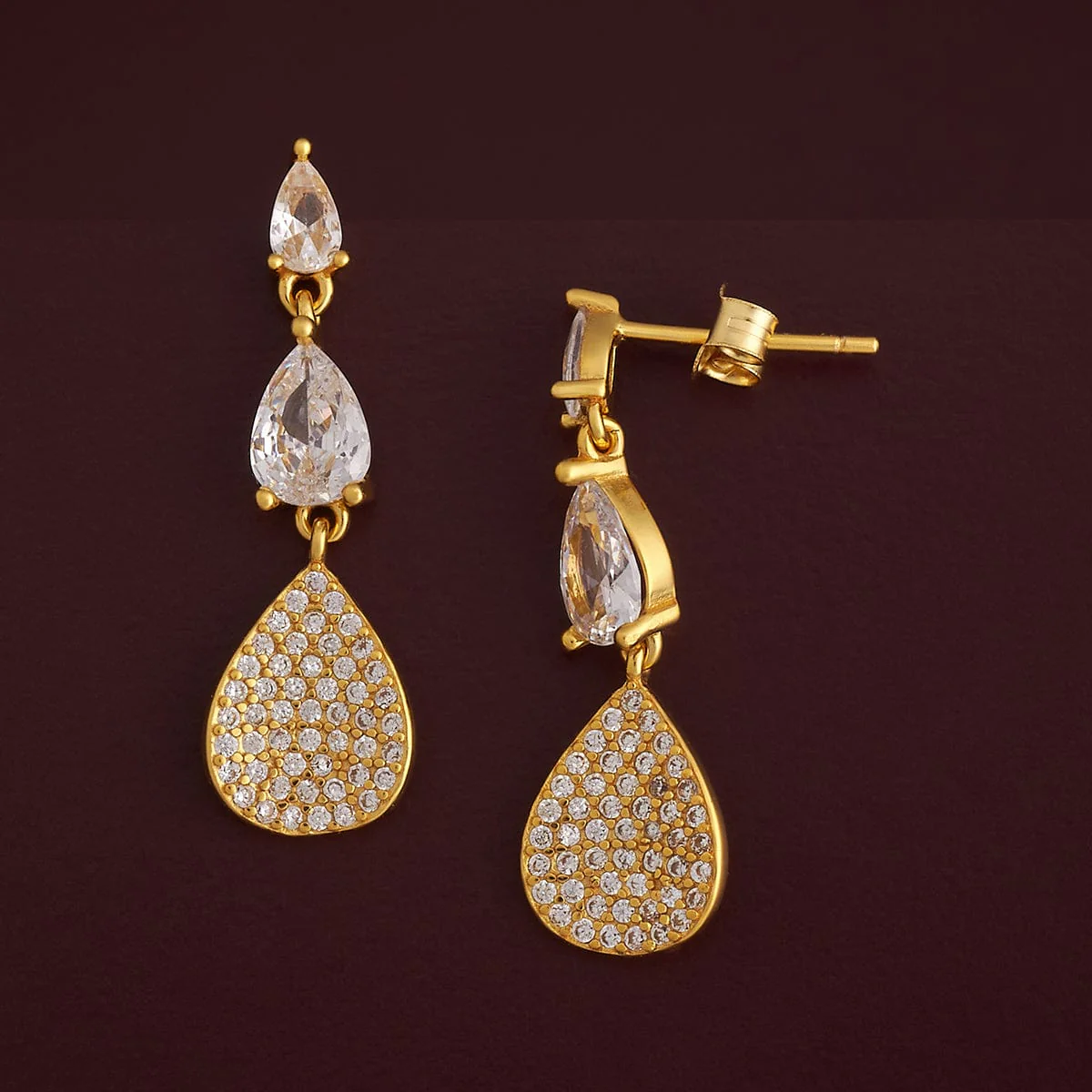 92.5 Silver Earring 183121 - Image 6