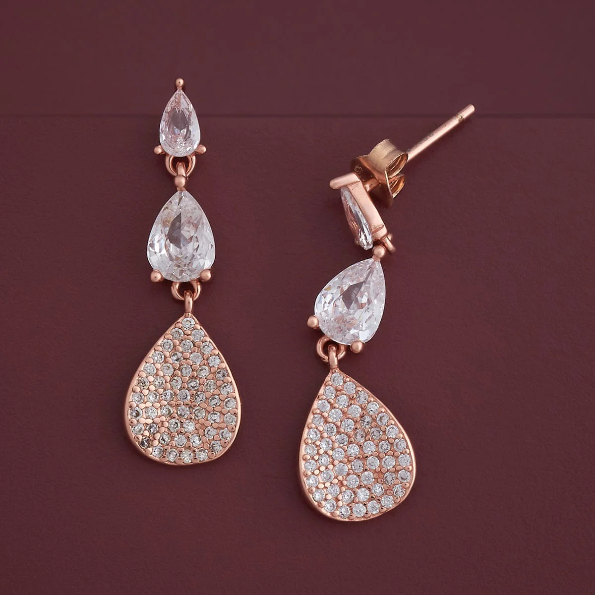 92.5 Silver Earring 183121 - Image 9