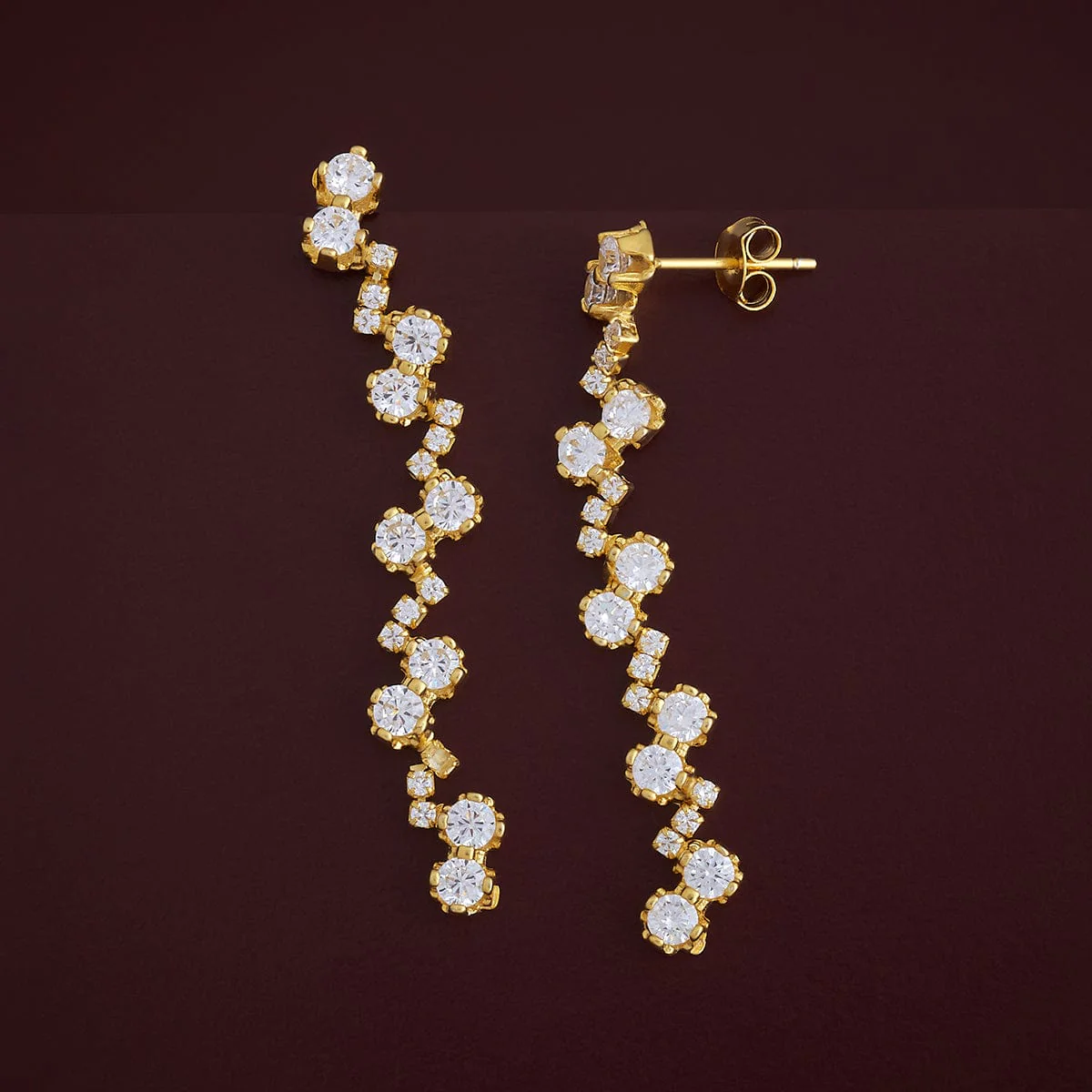 92.5 Silver Earring 183122 - Image 5