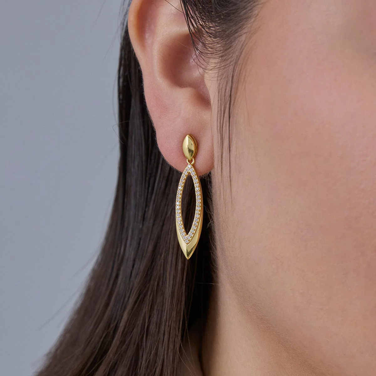 92.5 Silver Earring 183123 - Image 2