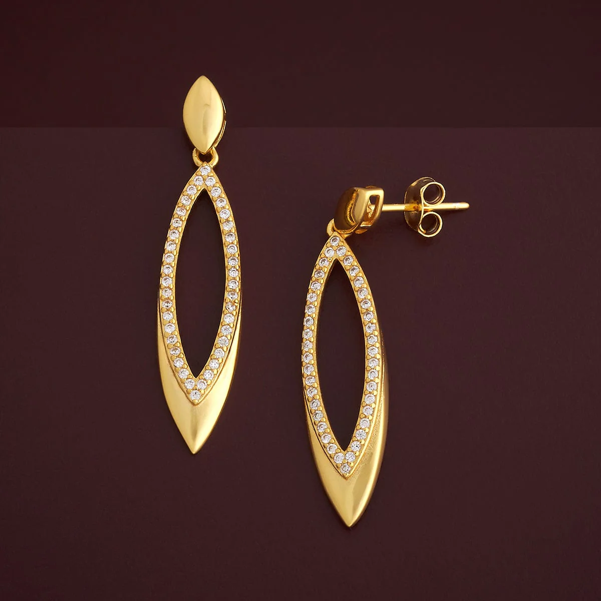 92.5 Silver Earring 183123 - Image 6