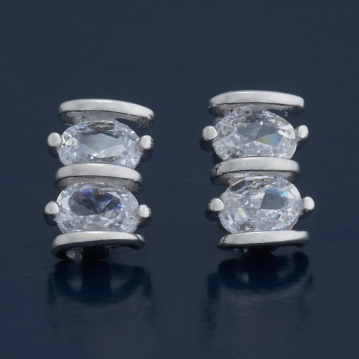 92.5 Silver Earring 183134 - Image 7