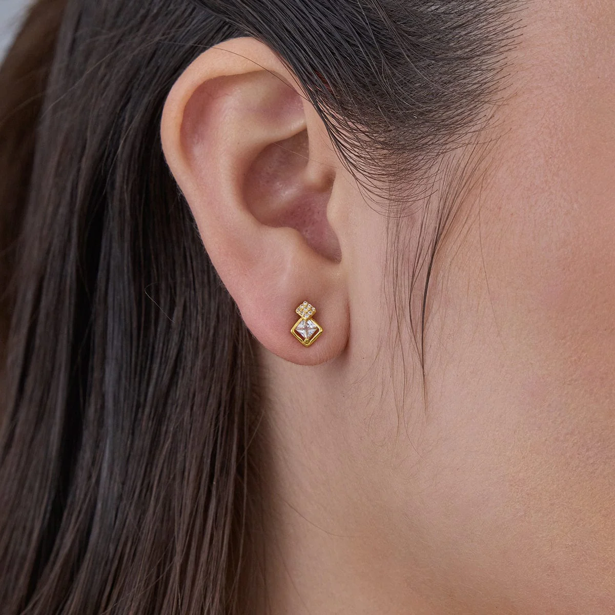 92.5 Silver Earring 183137 - Image 2