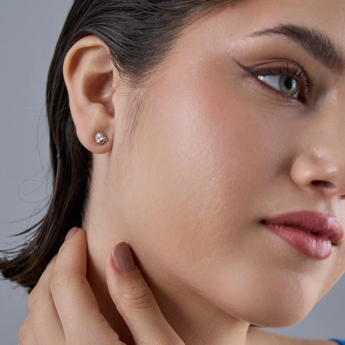 92.5 Silver Earring 183152 - Image 3