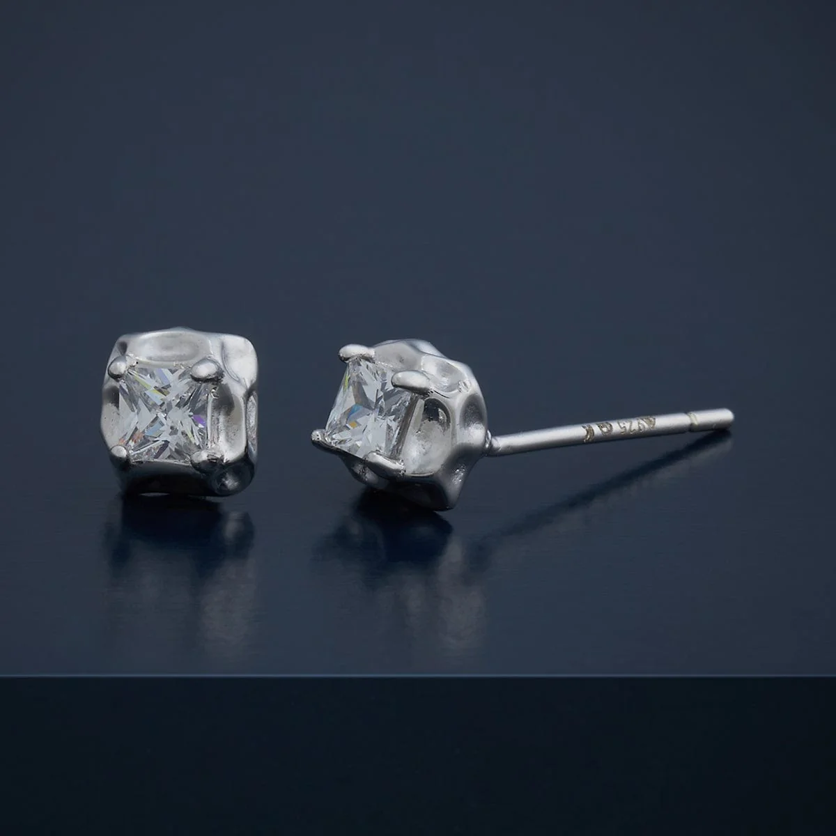 92.5 Silver Earring 183152 - Image 4