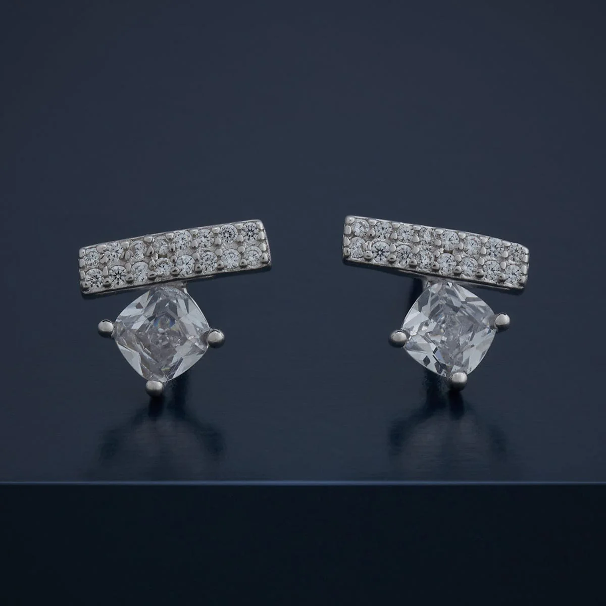 92.5 Silver Earring 183175 - Image 7