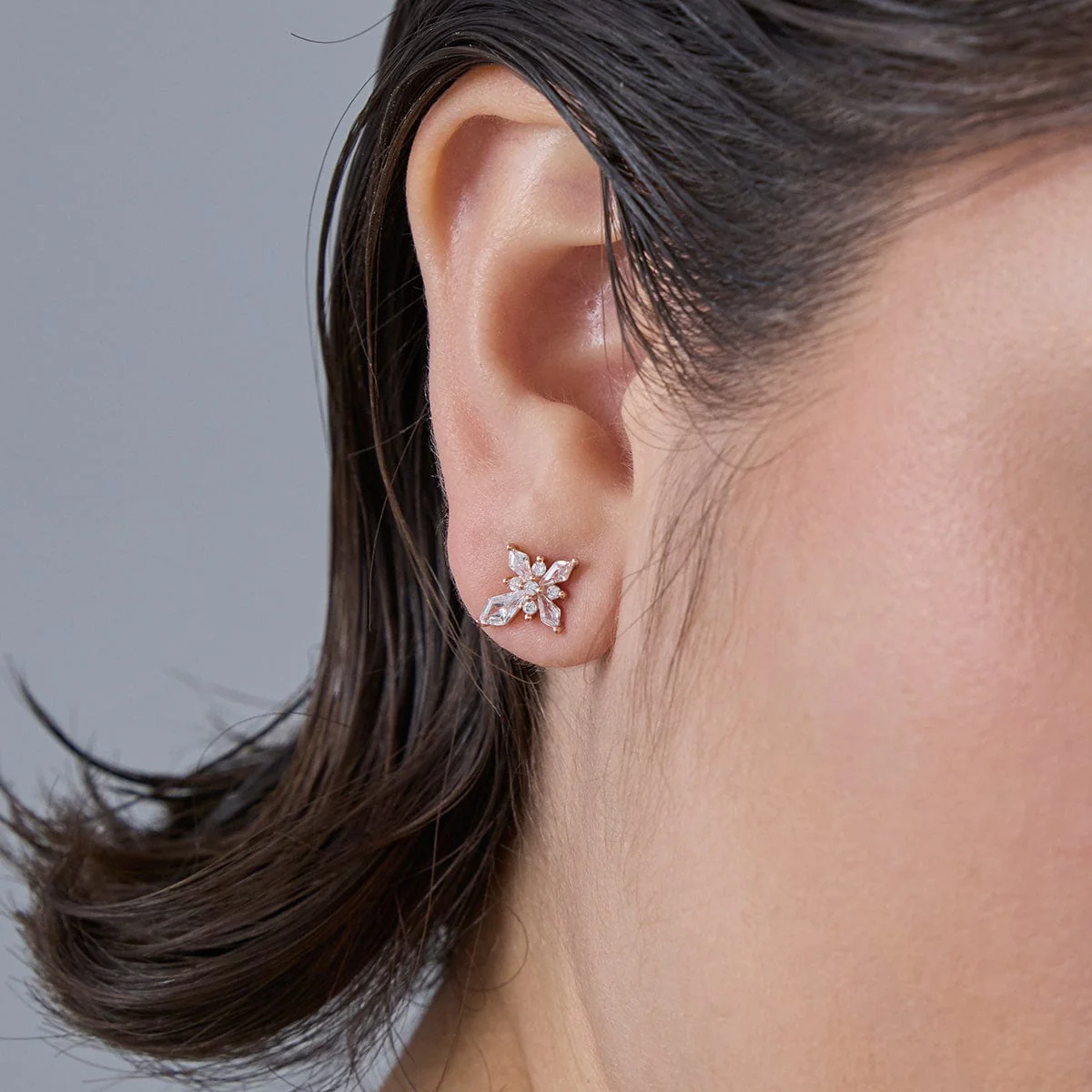 92.5 Silver Earring 183176 - Image 2