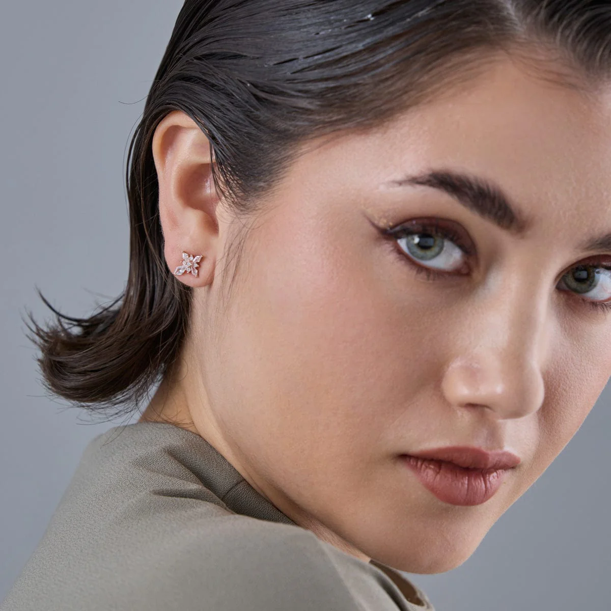 92.5 Silver Earring 183176 - Image 3