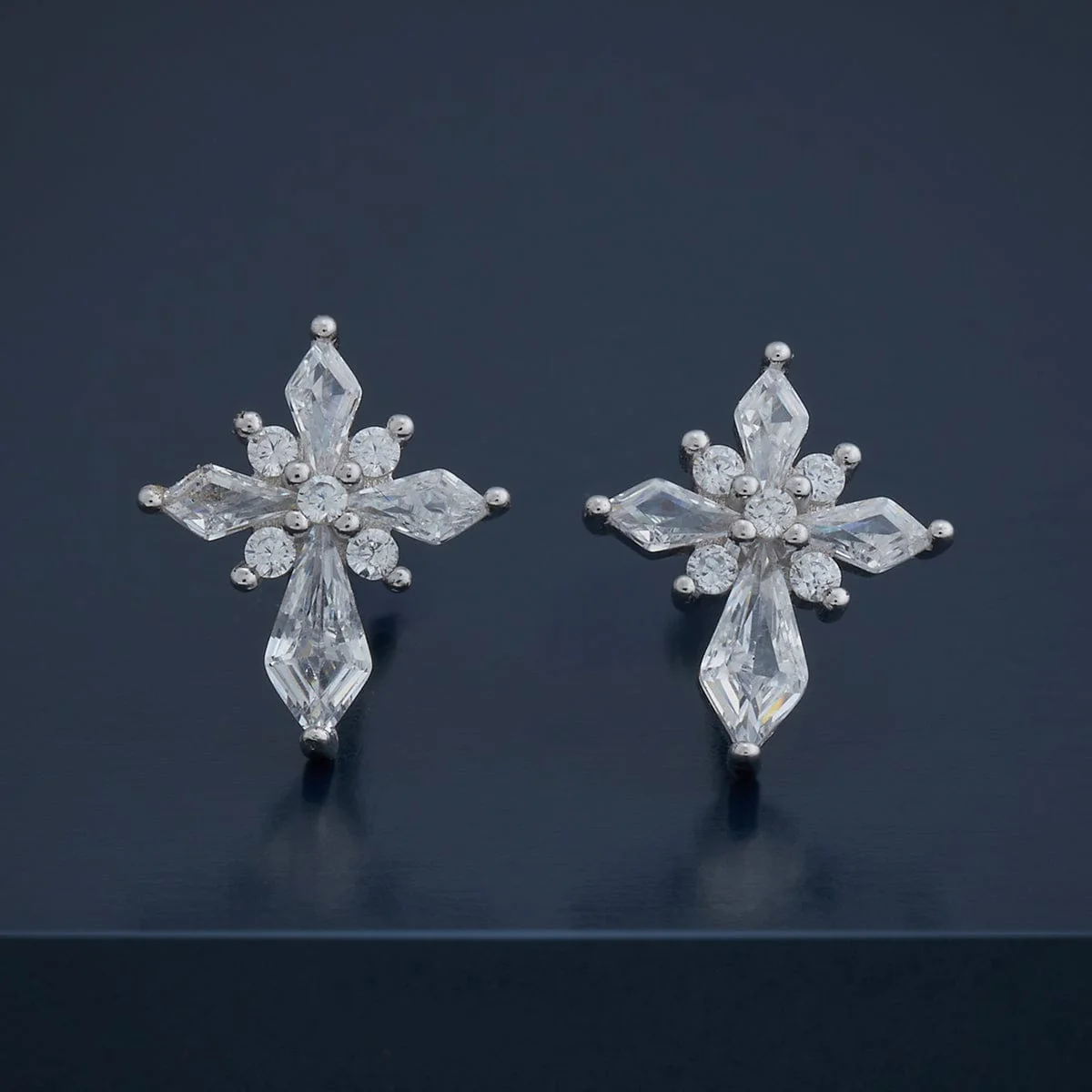92.5 Silver Earring 183176 - Image 7