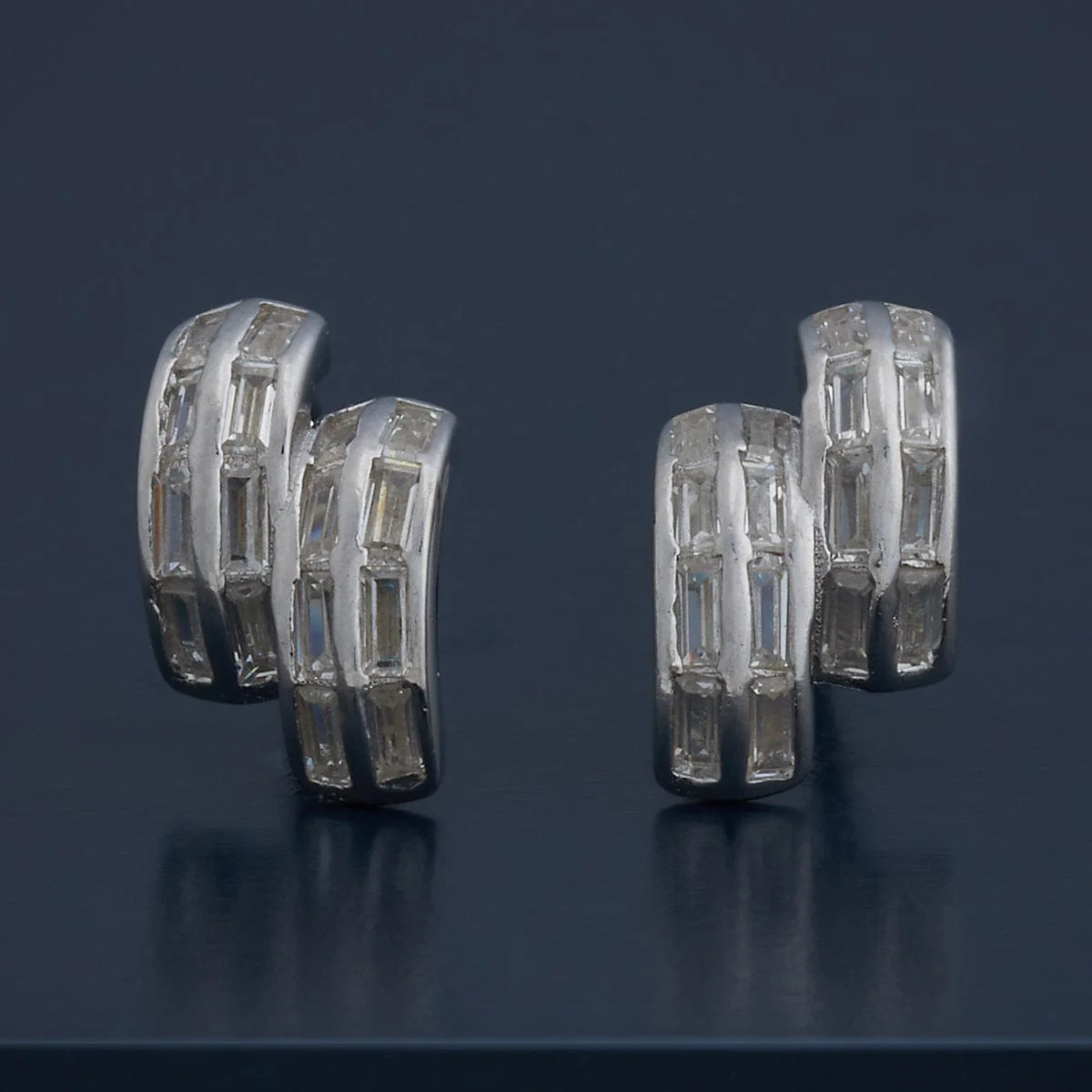92.5 Silver Earring 183178 - Image 7