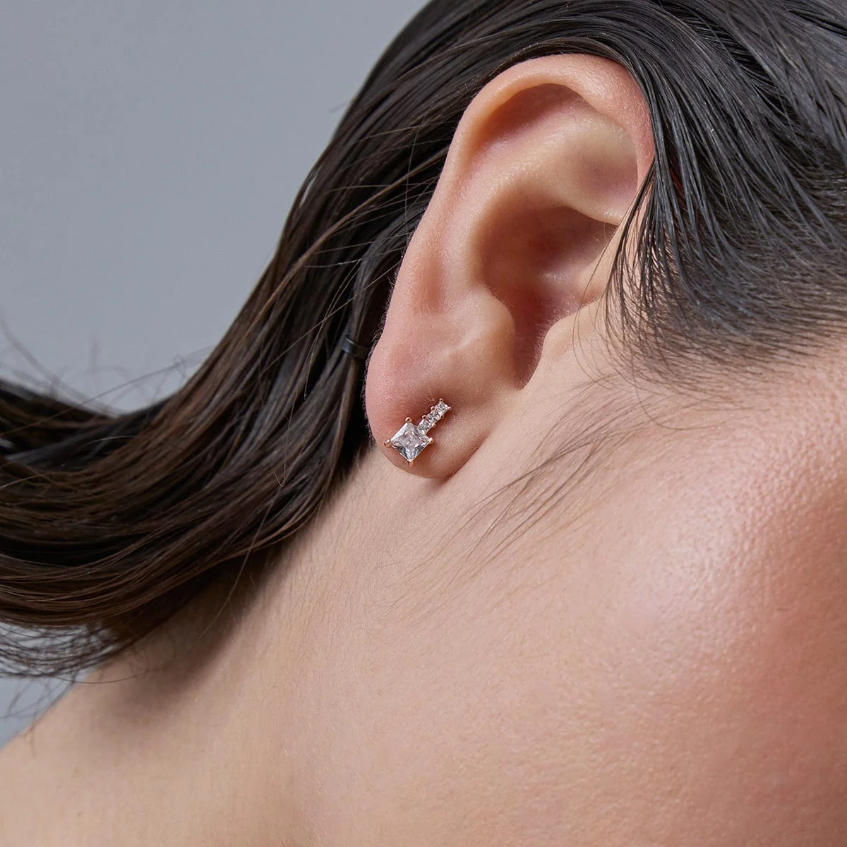 92.5 Silver Earring 183199 - Image 2