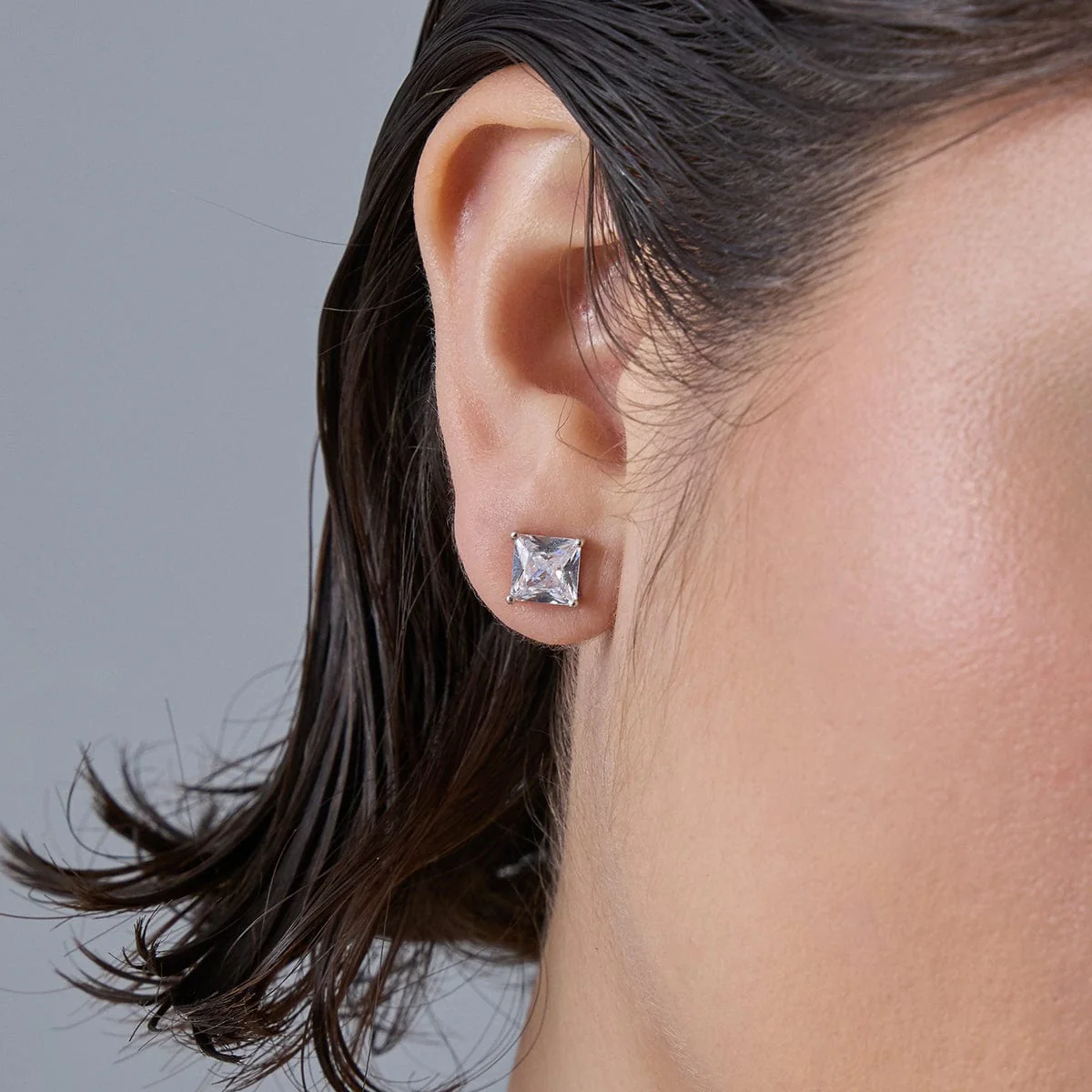 92.5 Silver Earring 183235 - Image 2