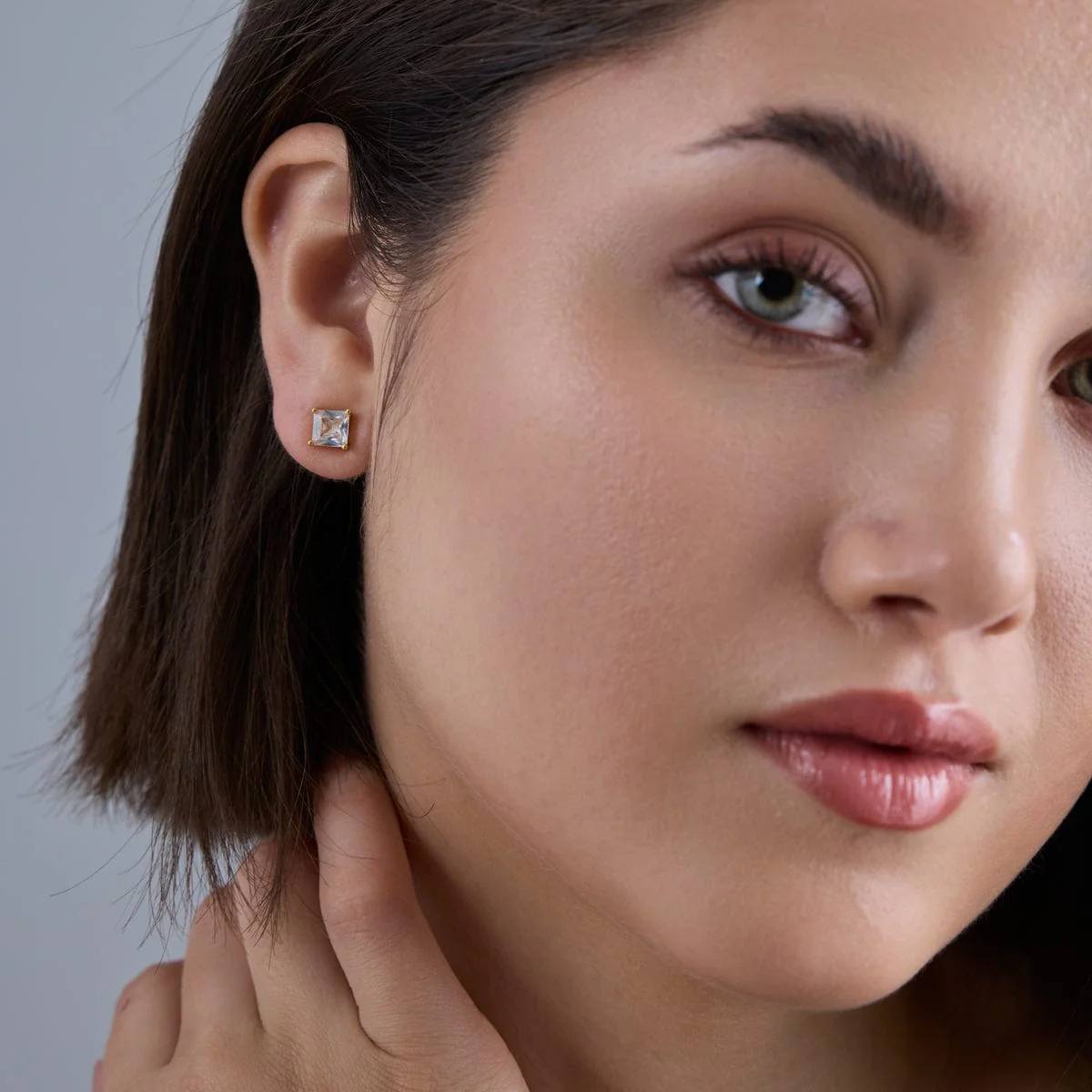92.5 Silver Earring 183236 - Image 3