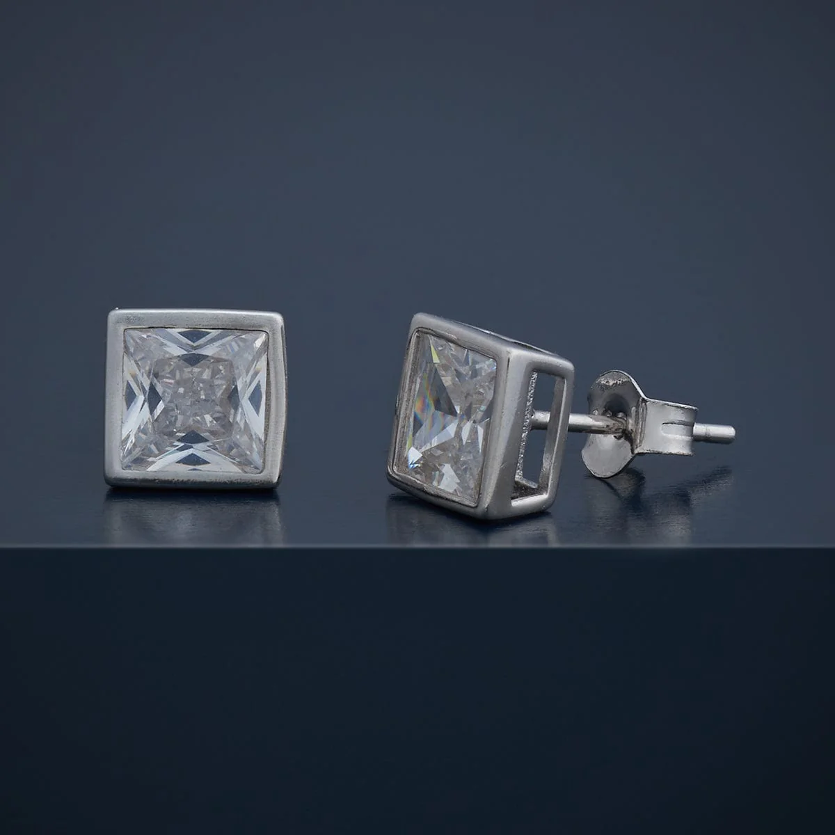 92.5 Silver Earring 183238 - Image 4