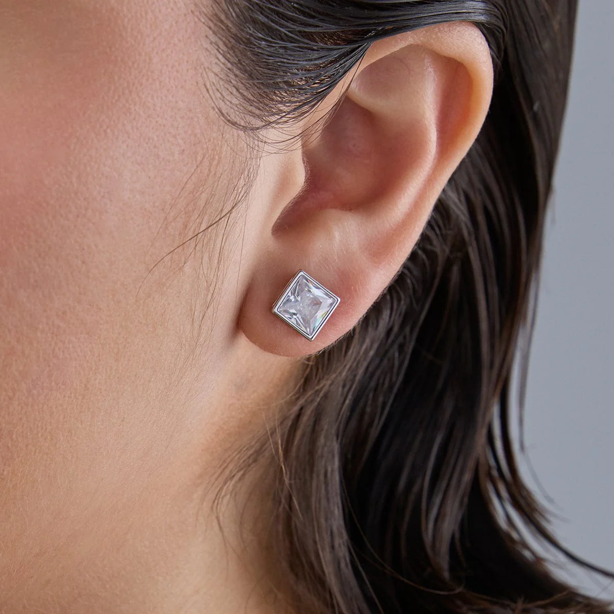 92.5 Silver Earring 183239 - Image 2