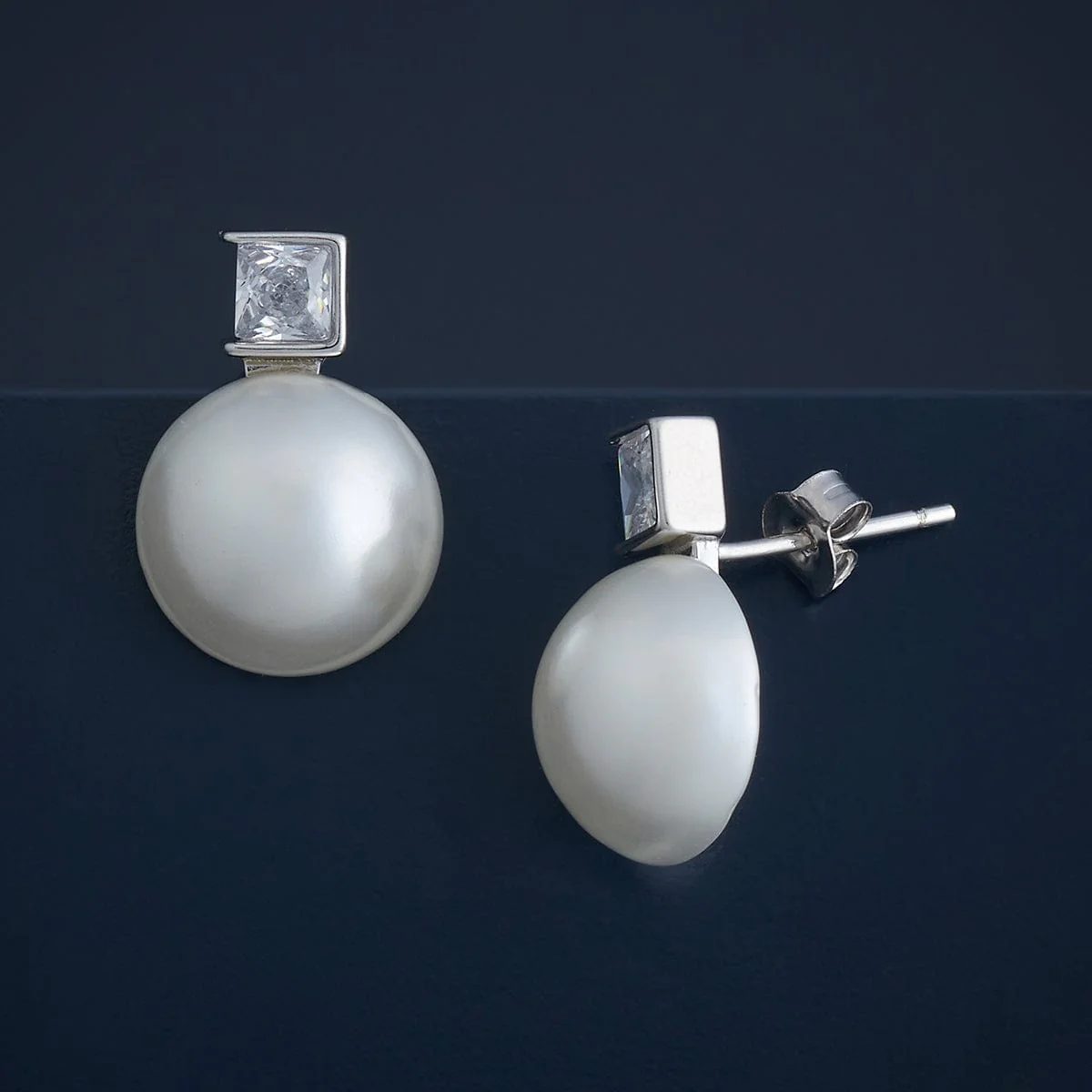 92.5 Silver Earring 183312 - Image 4
