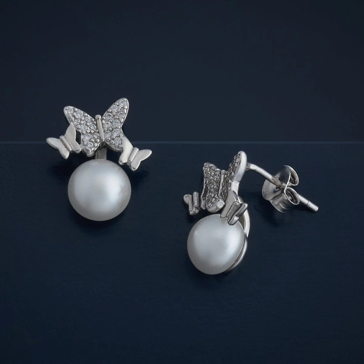 92.5 Silver Earring 183316 - Image 4