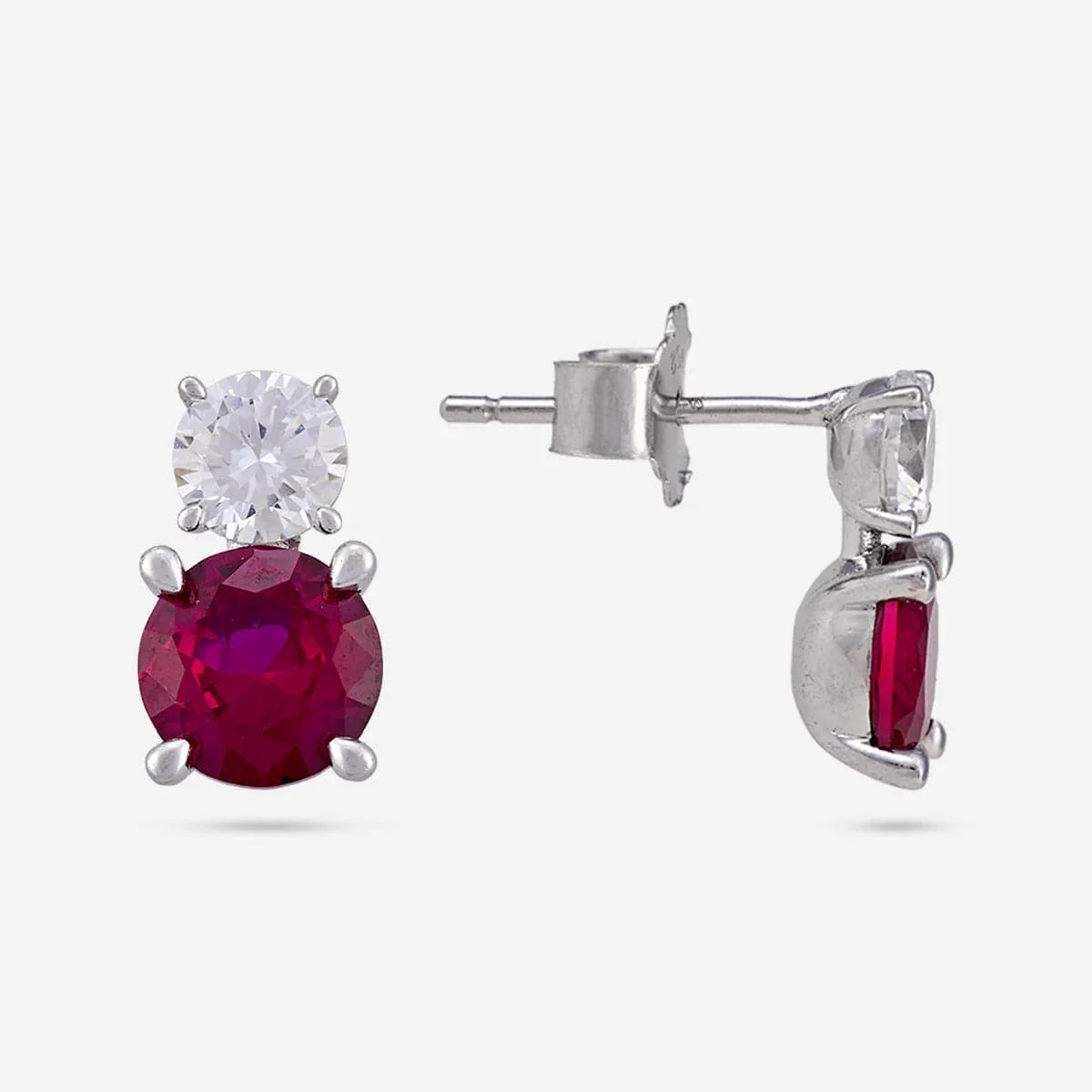92.5 Silver Earring 185720 - Image 3