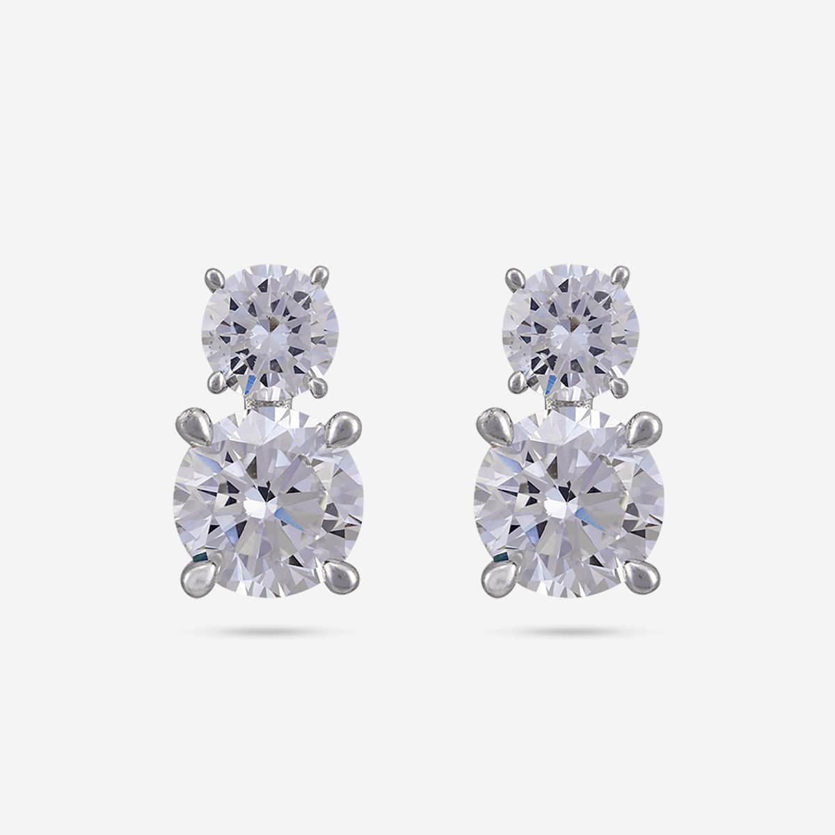 92.5 Silver Earring 185720 - Image 7