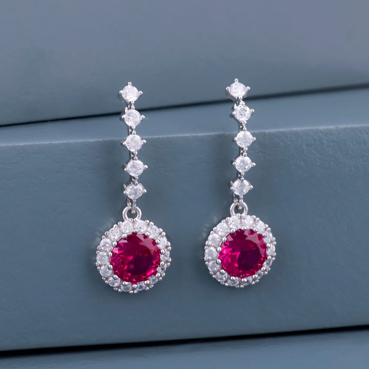 92.5 Silver Earring 185721 - Image 2