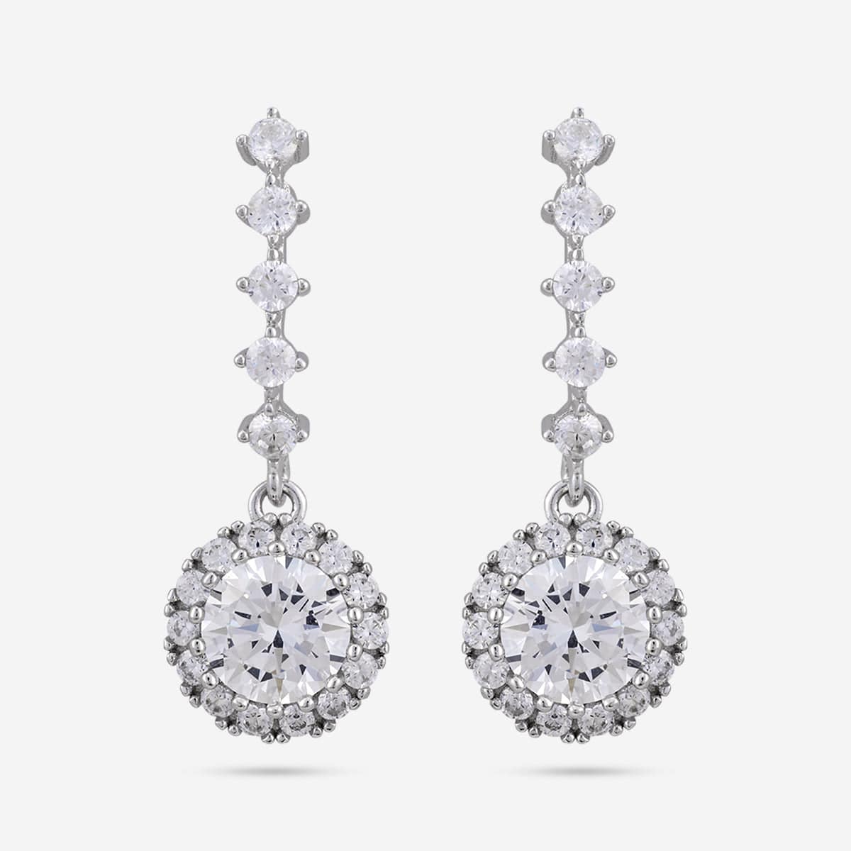 92.5 Silver Earring 185721 - Image 7
