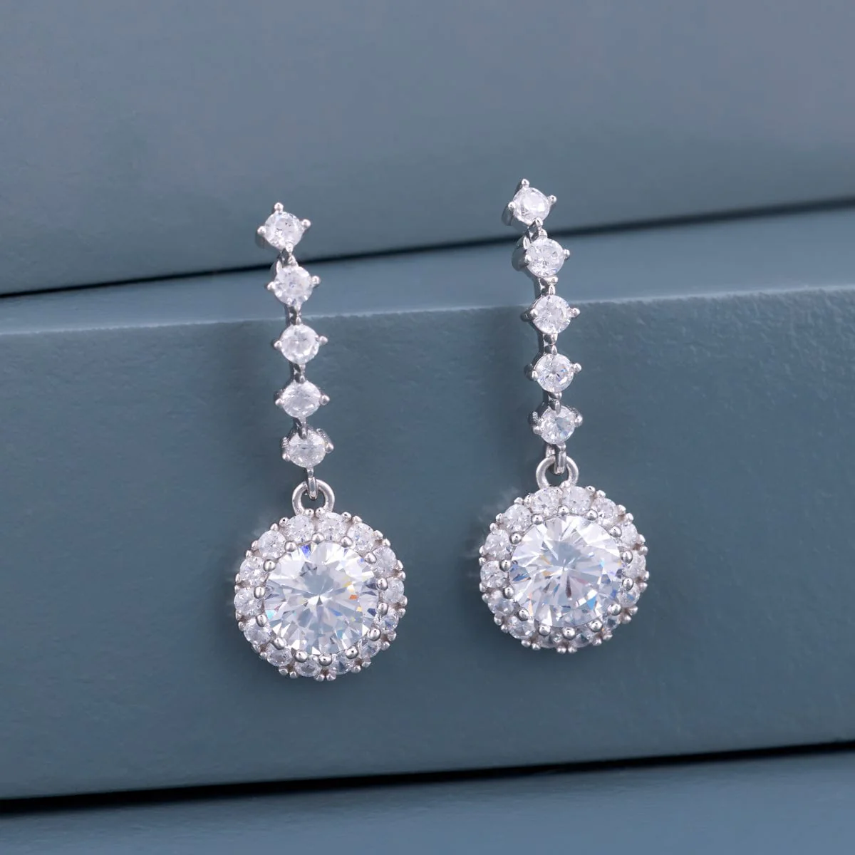 92.5 Silver Earring 185721 - Image 8