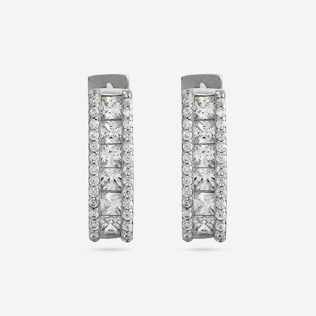 92.5 Silver Earring 188285 - Image 4