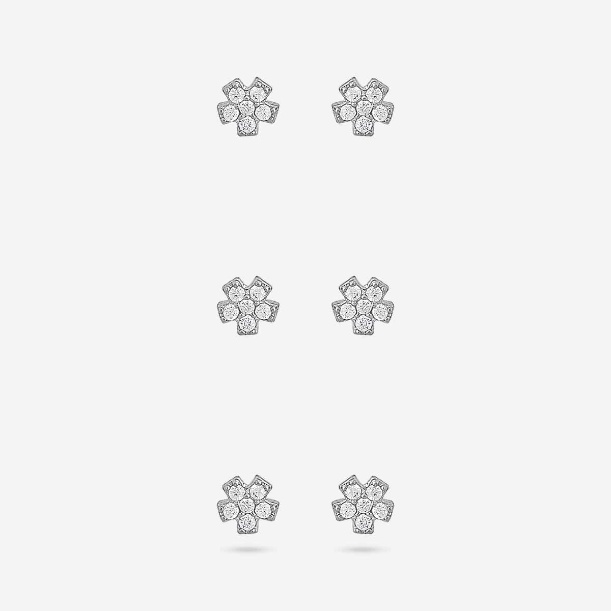92.5 Silver Earring 188317 - Image 4