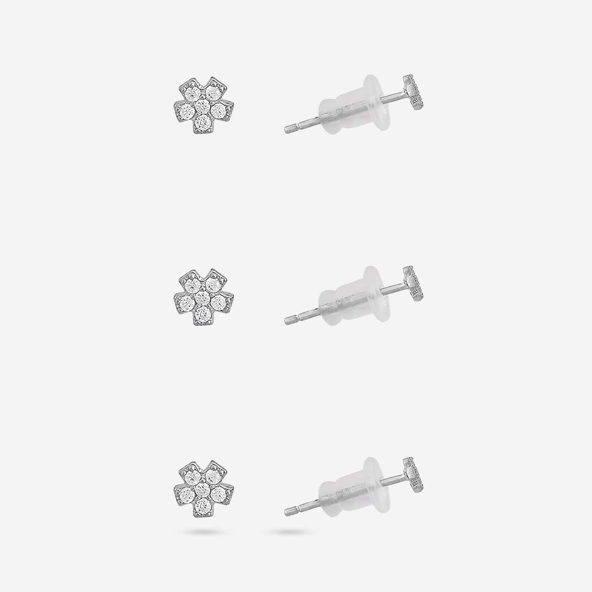 92.5 Silver Earring 188317 - Image 6