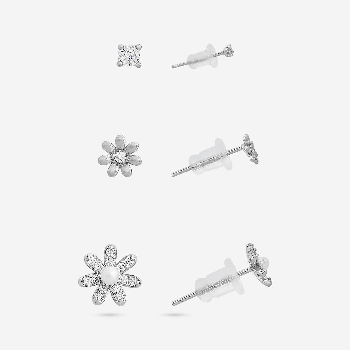 92.5 Silver Earring 188319 - Image 6