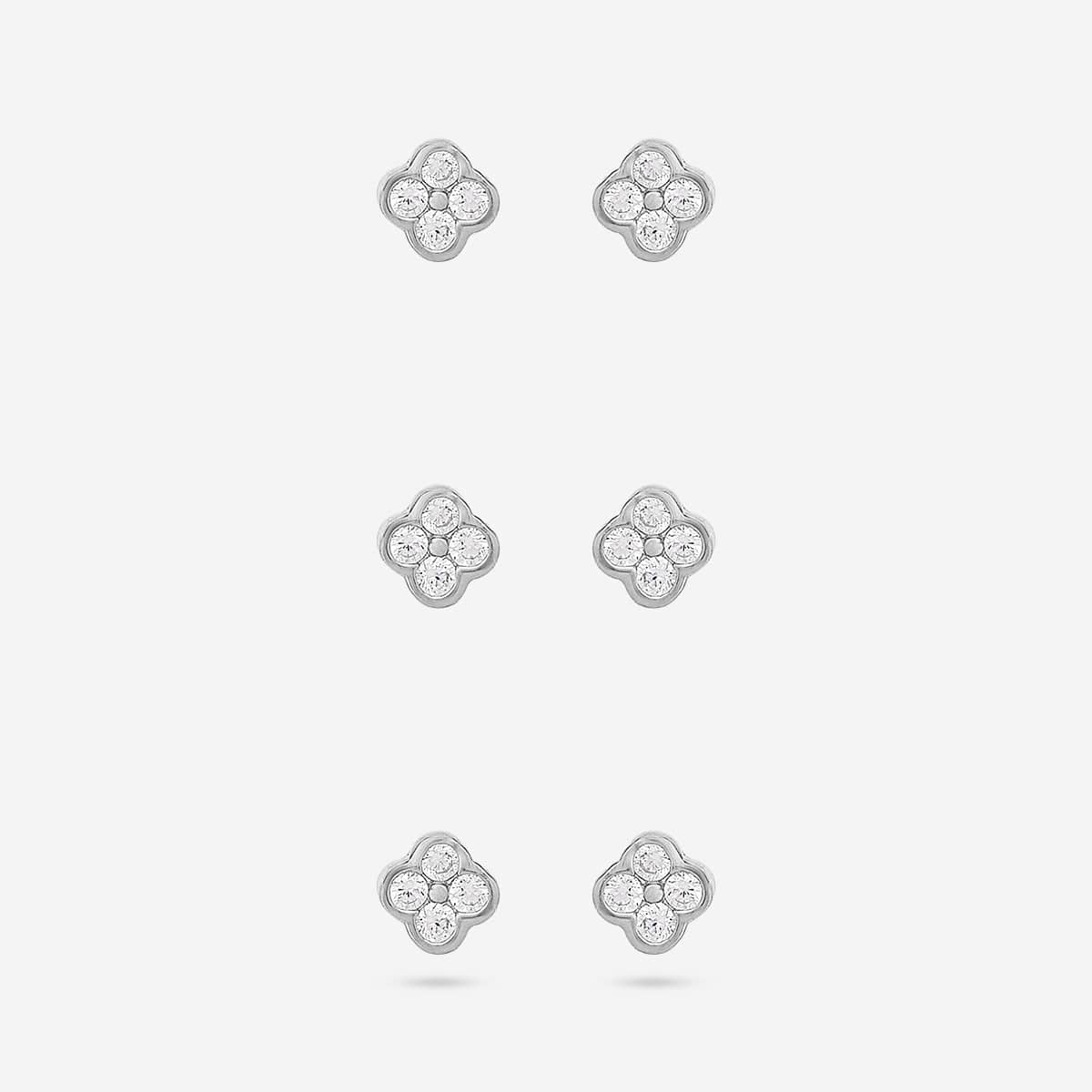 92.5 Silver Earring 188323 - Image 4