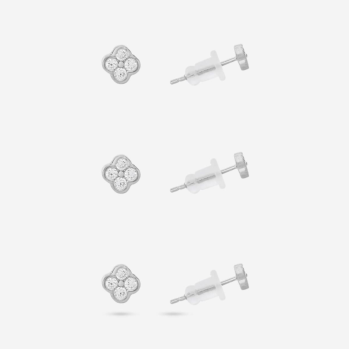 92.5 Silver Earring 188323 - Image 6