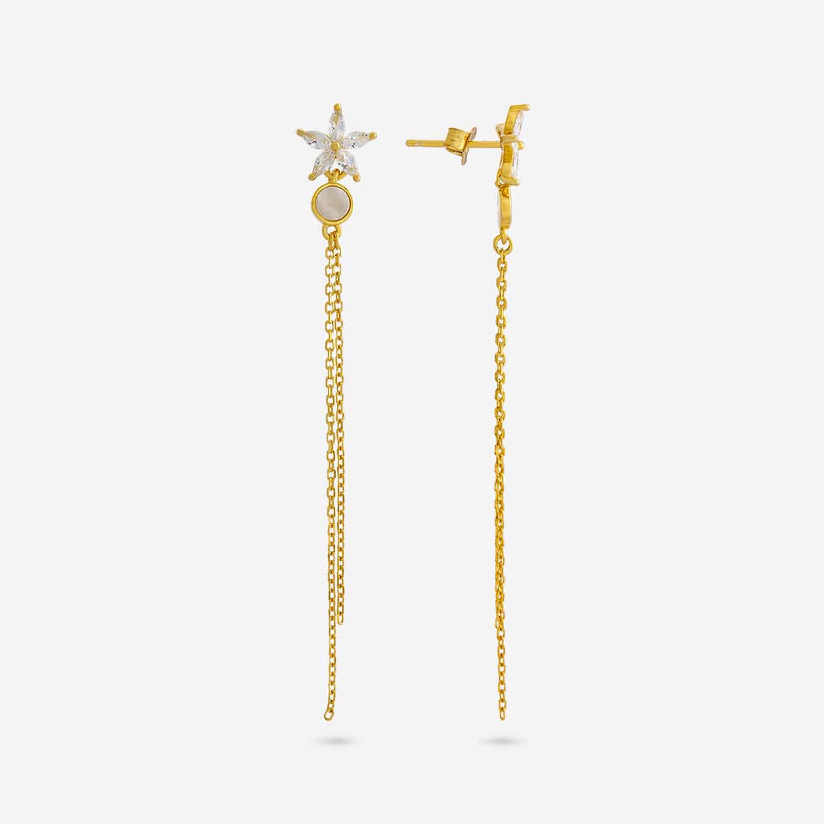 92.5 Silver Earring 188324 - Image 3