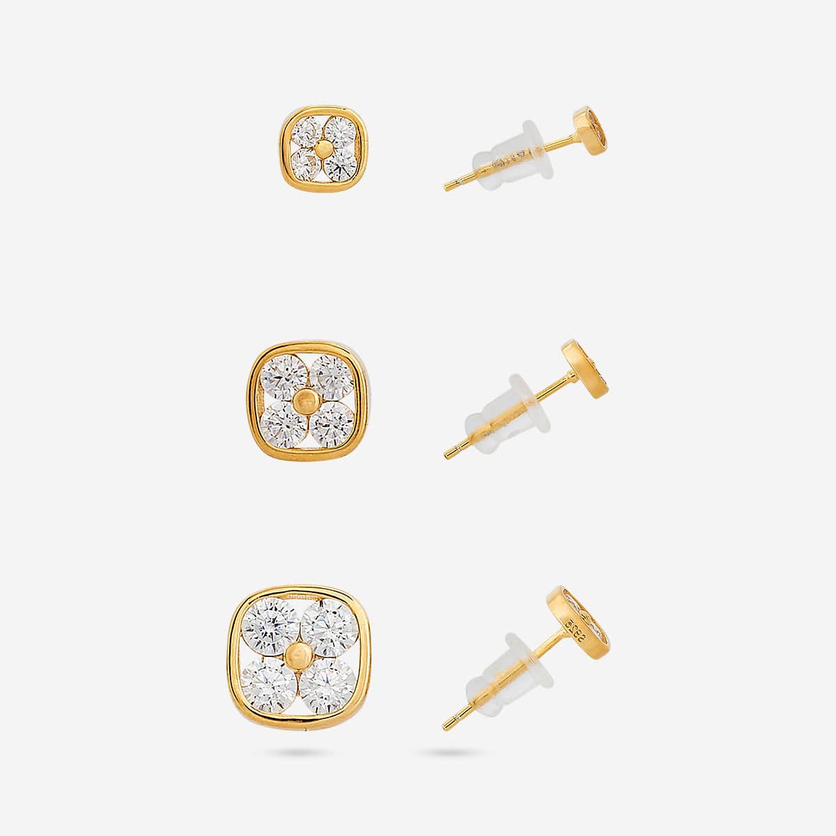 92.5 Silver Earring 188331 - Image 3
