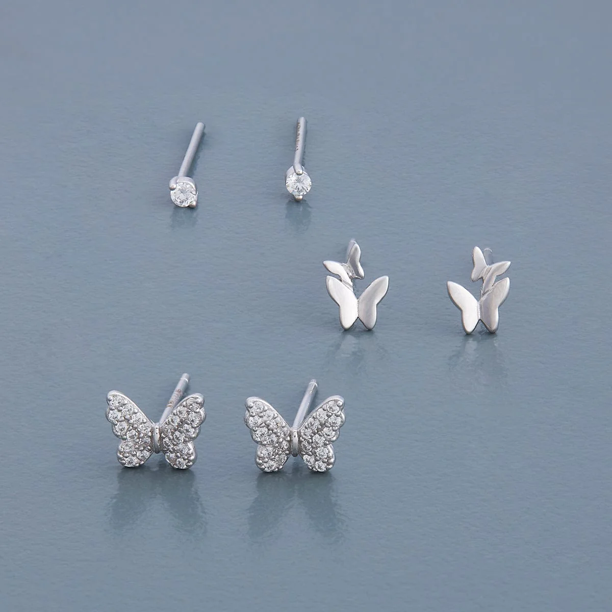 92.5 Silver Earring 188334 - Image 5