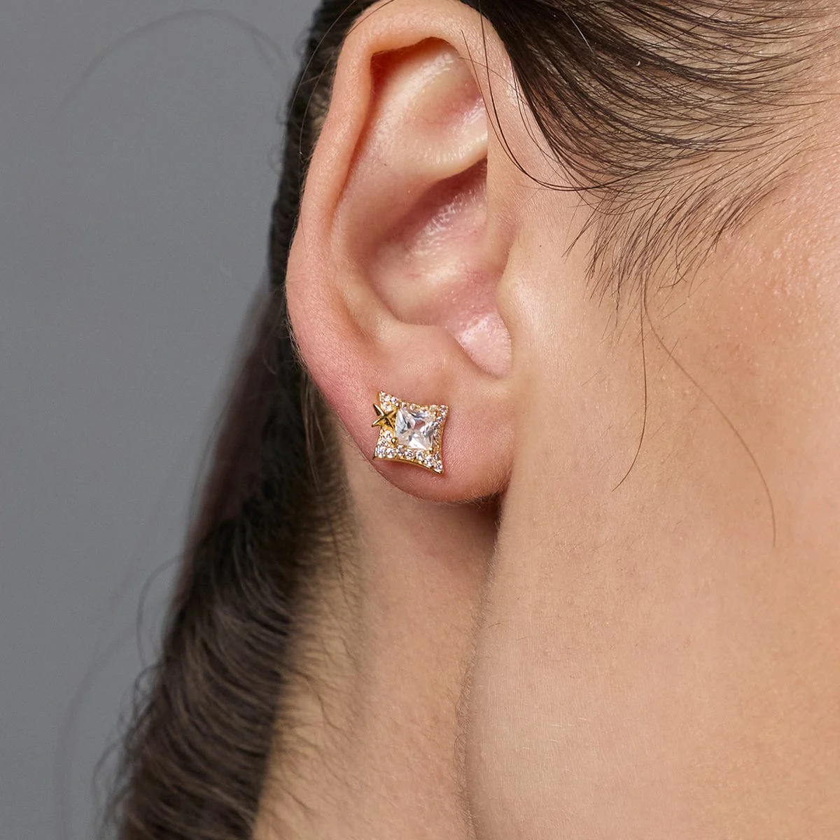 92.5 Silver Earring 188343 - Image 3