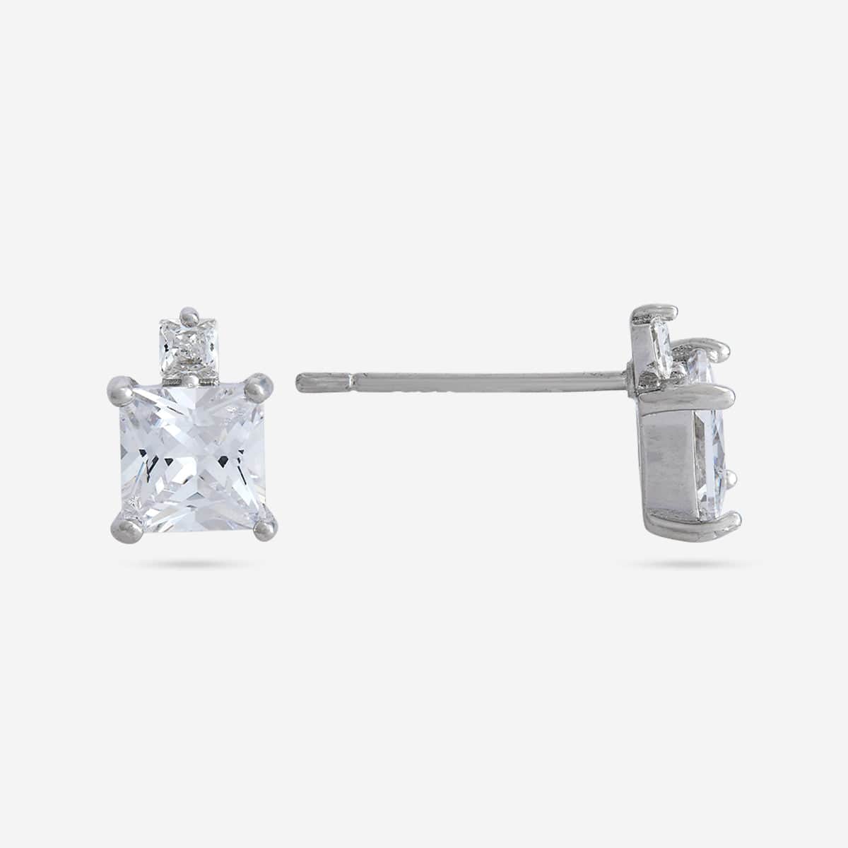 92.5 Silver Earring 188357 - Image 5