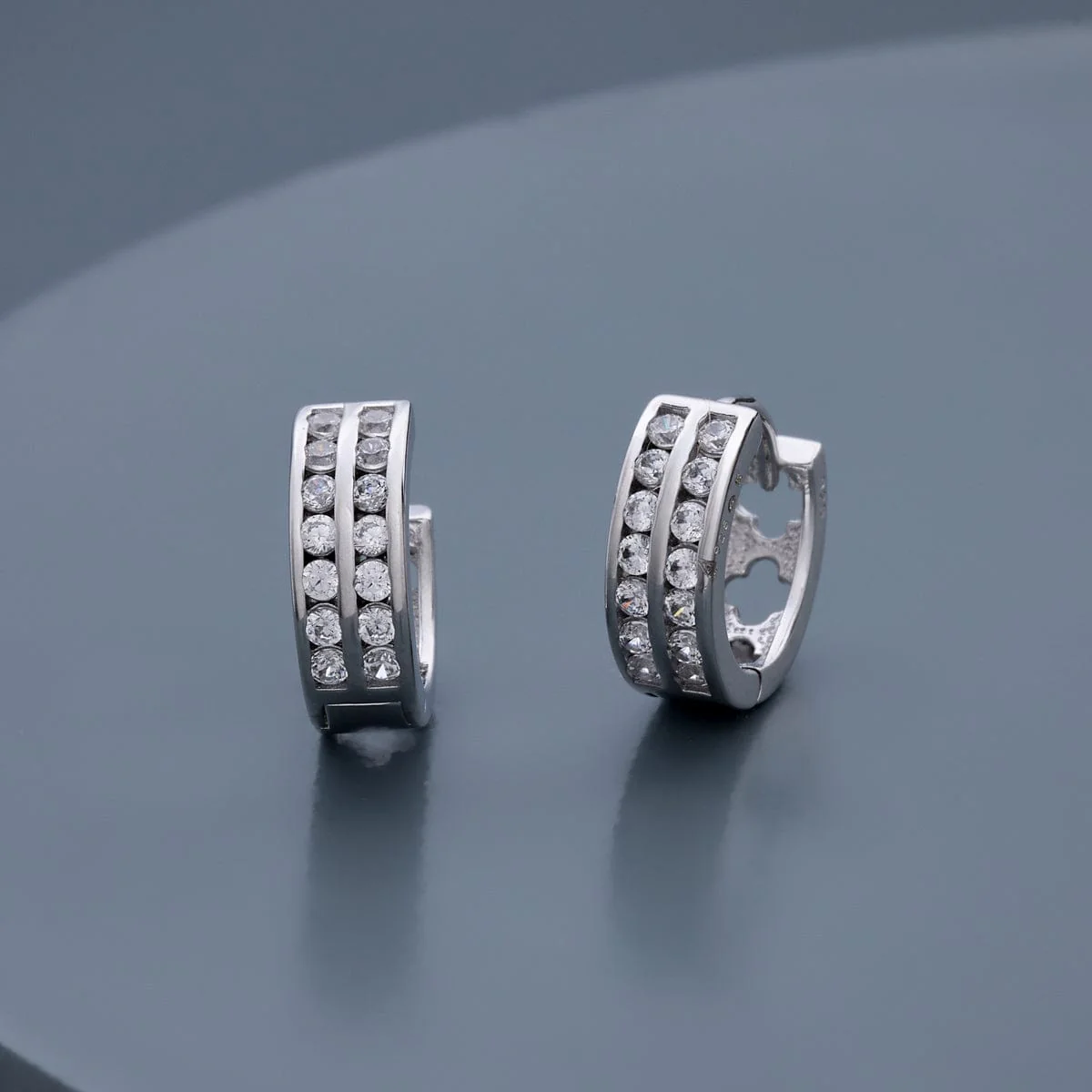 92.5 Silver Earring 188399 - Image 5
