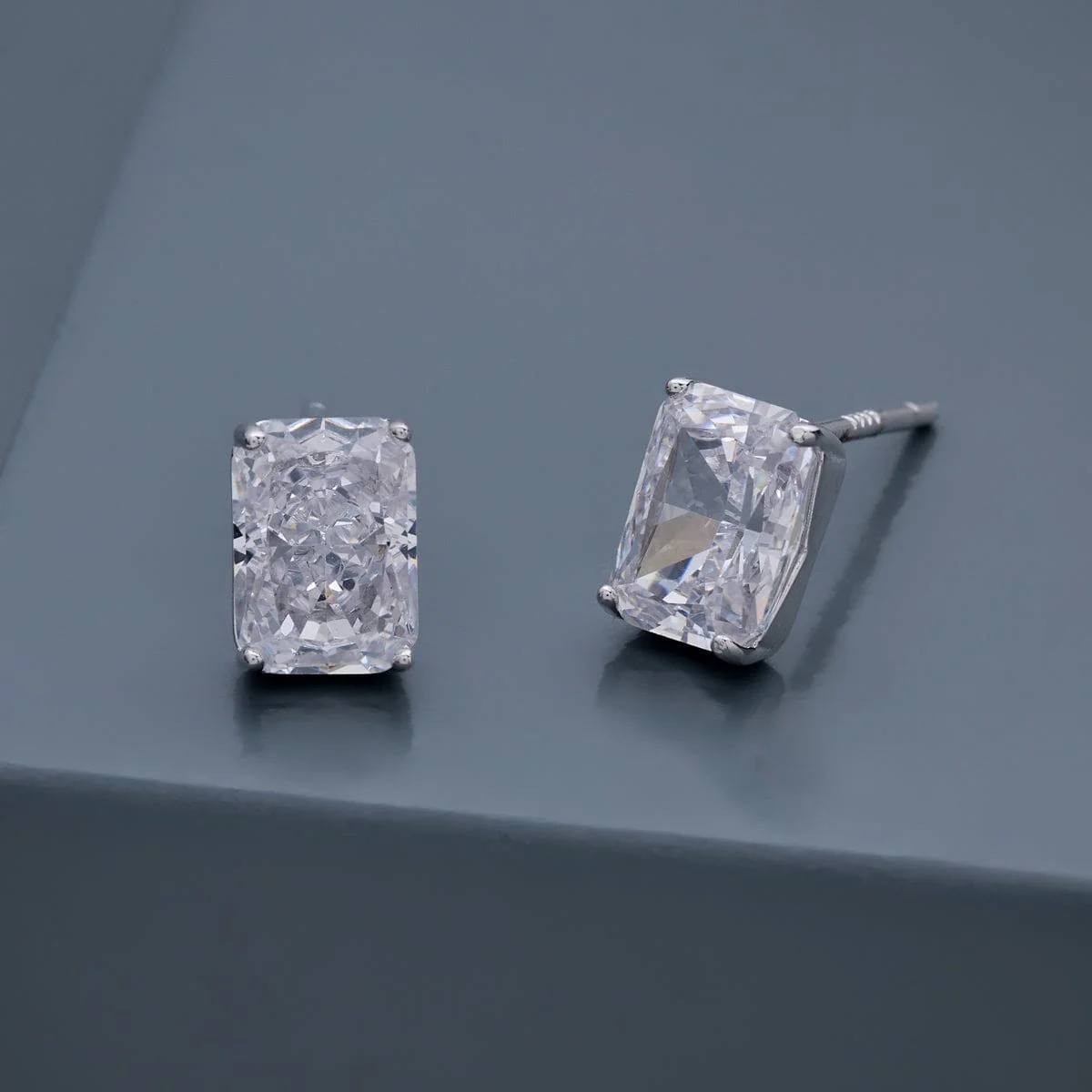 92.5 Silver Earring 188471 - Image 2