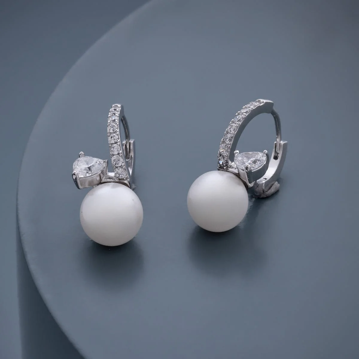 92.5 Silver Earring 188477 - Image 5