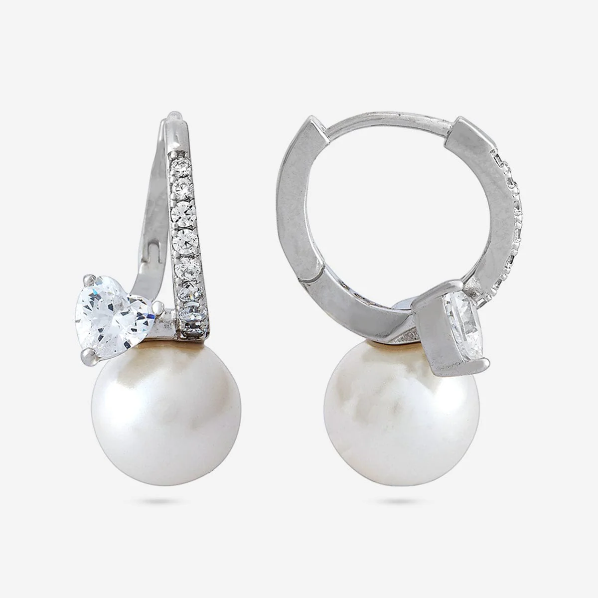 92.5 Silver Earring 188477 - Image 6