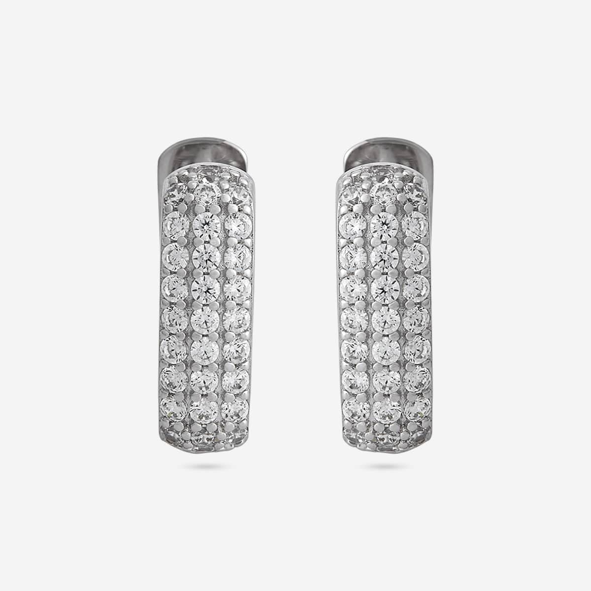 92.5 Silver Earring 188480 - Image 4