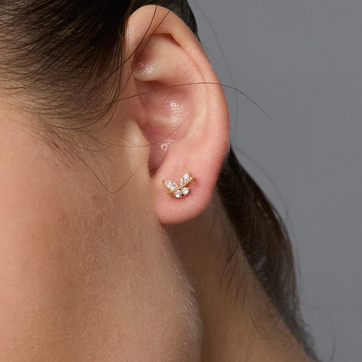 92.5 Silver Earring 188538 - Image 3