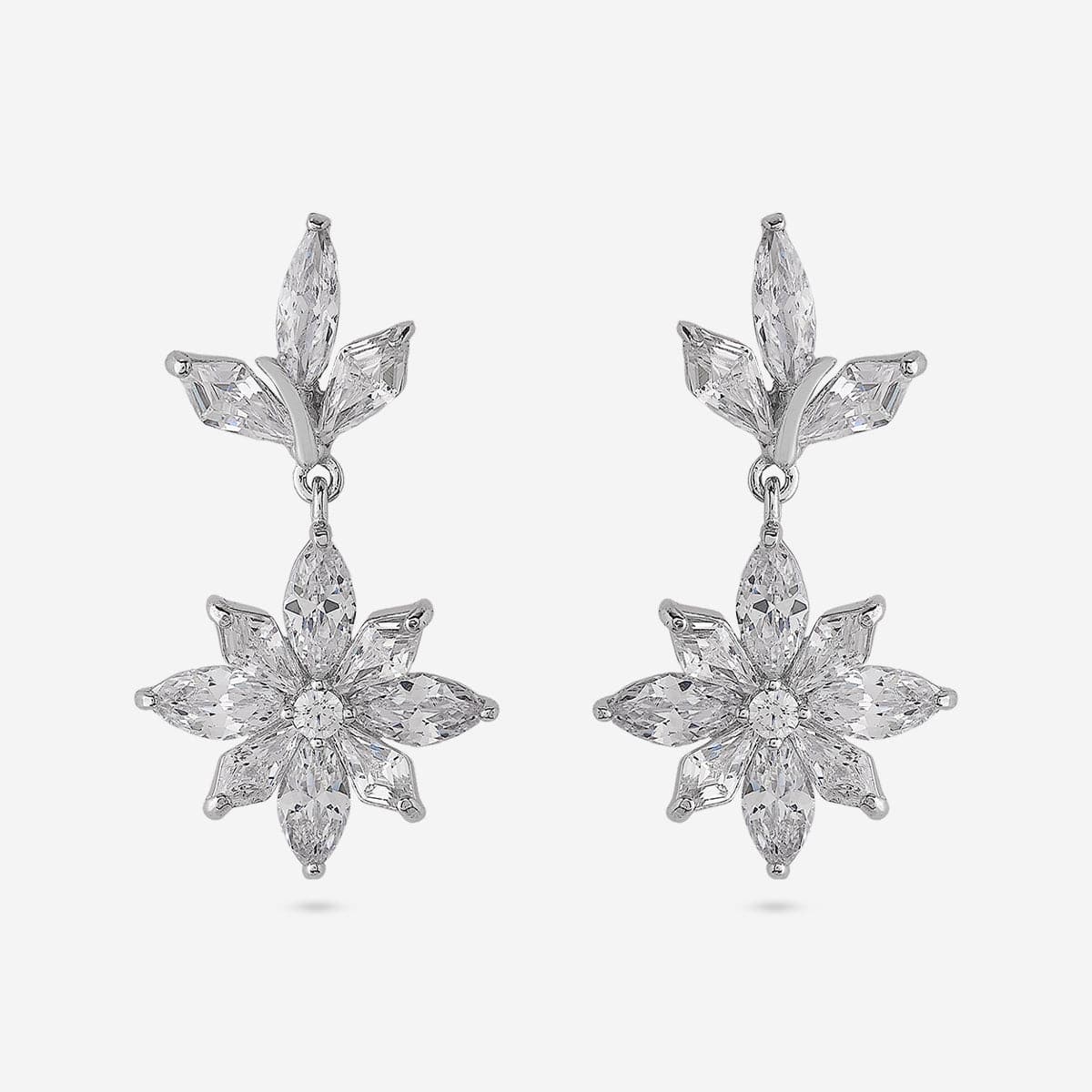 92.5 Silver Earring 191342 - Image 6