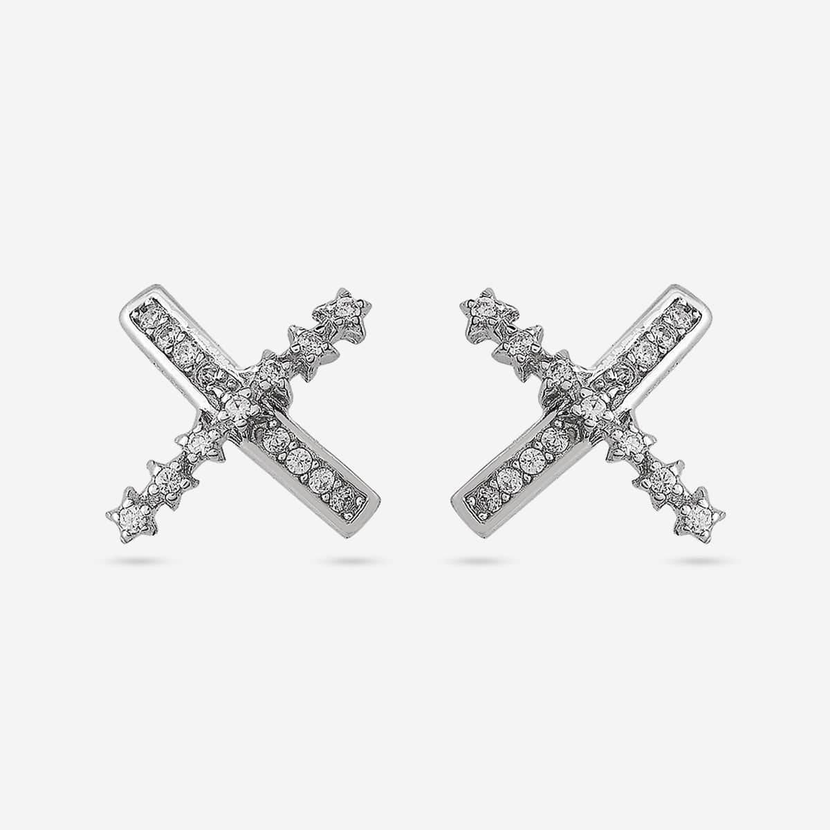 92.5 Silver Earring 191343 - Image 6