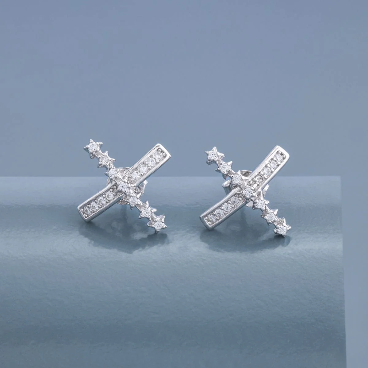 92.5 Silver Earring 191343 - Image 7